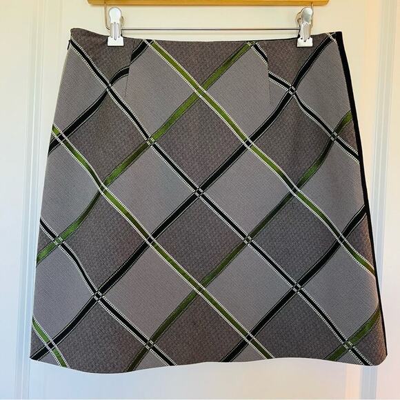 Worth Diamond Print Pencil Skirt - Picture 2 of 3